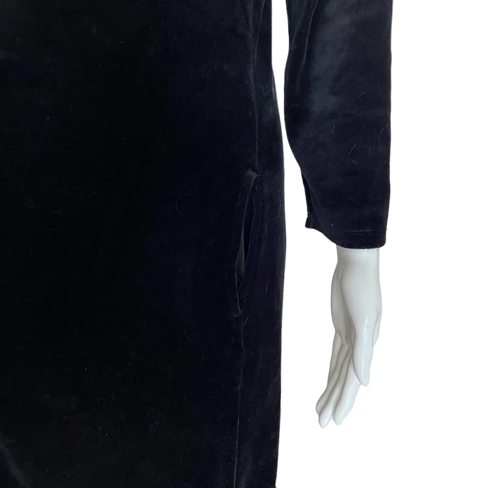GUDRUN SJODEN LONG SLEEVE BLACK DRESS WITH POCKETS NEW with Tags Women Size S - Picture 4 of 14